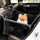 Maße- 58 cm Länge, 50 cm Breite und 38 cm Seitenschutz; es geeignet für kleine mittlere Hunde