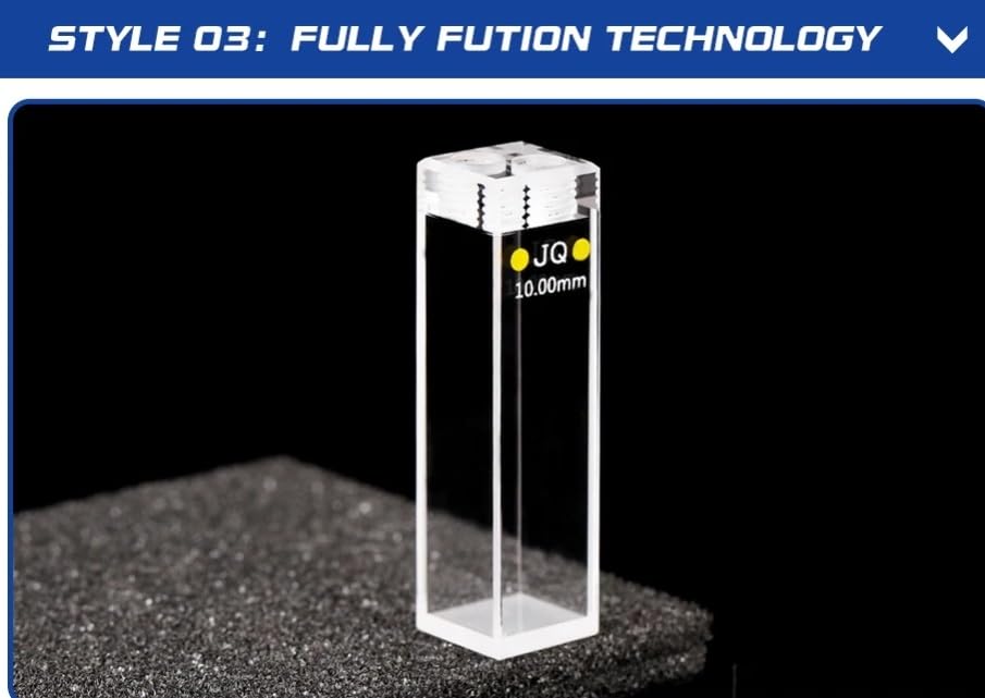 3,5 ml Quarz-Fluorometer-Durchflussküvette (10 mm)((03) Fully fution)
