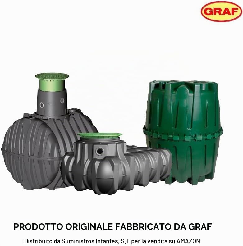 Serbatoio in polietilene da 1000 litri per acqua potabile. Lunghezza 78 cm, larghezza 78 cm, altezza 195 cm, blu