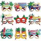 Styles prêts pour l'été : les couleurs vives et les motifs tropicaux créent une ambiance de plage ensoleillée qui aide les photos de groupe à se démarquer lors d'événements, de fêtes et de partage en ligne.