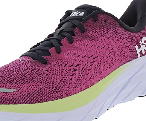 HOKA ONE ONE Clifton 8 Womens Shoes Size 10, Color: Blue Graphite/Ibis Rose | Image 2