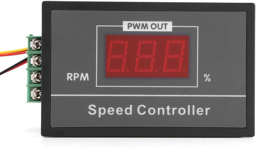 Riorand 7-70v PWM DC Motor Controller 30A Pulse Width Modulator DC 6-60V 12V 24V 36V 48V 30A PWM DC Motor Speed Controller Start Stop Switch