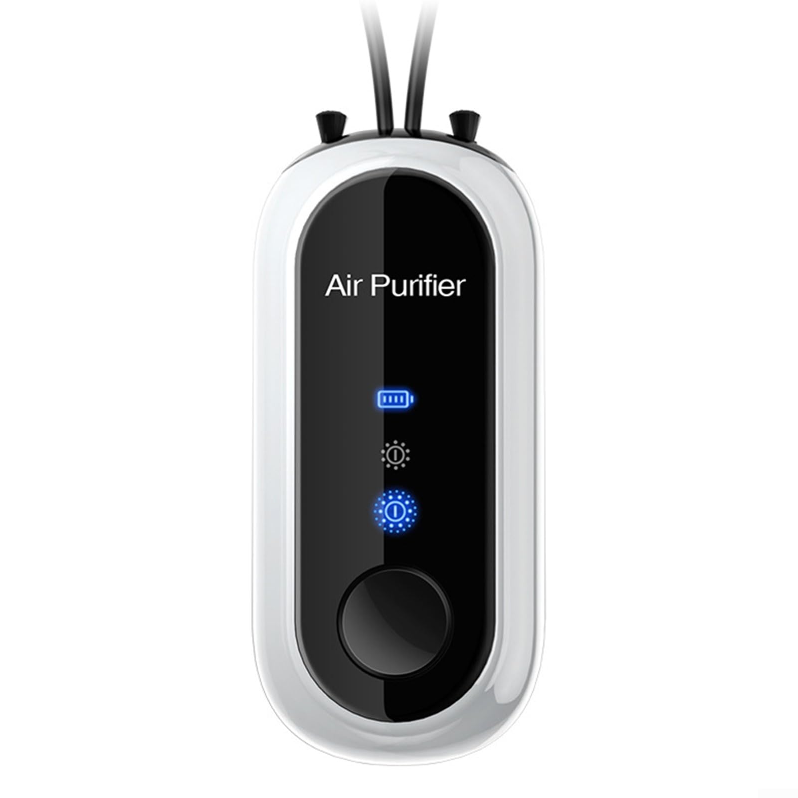 Long Battery Life And Easy Charging, Hanging Negative Ions Purify Air Machine, 700mAh Battery, 30 Minutes Charging For 15 Hours Continuous Use(White)