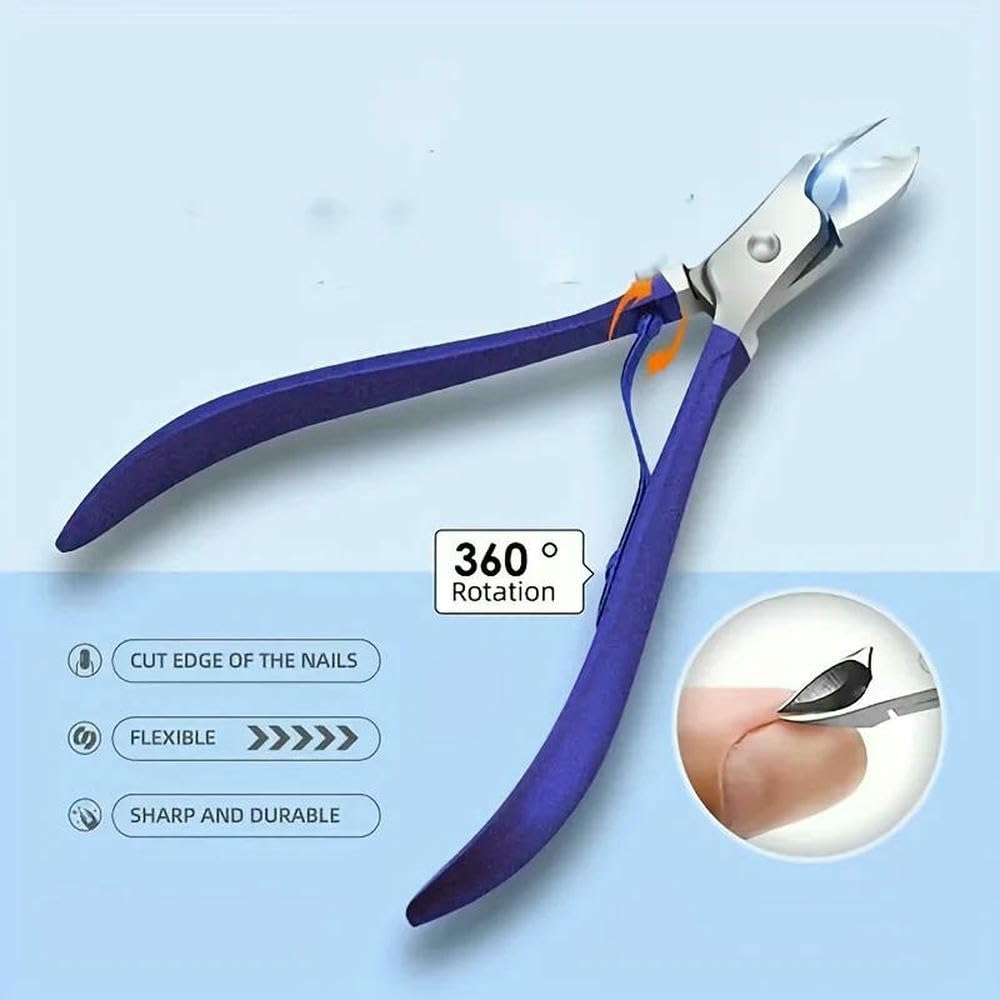 Zestaw obcinaczy do paznokci 30 w 1 manicure(Blue)