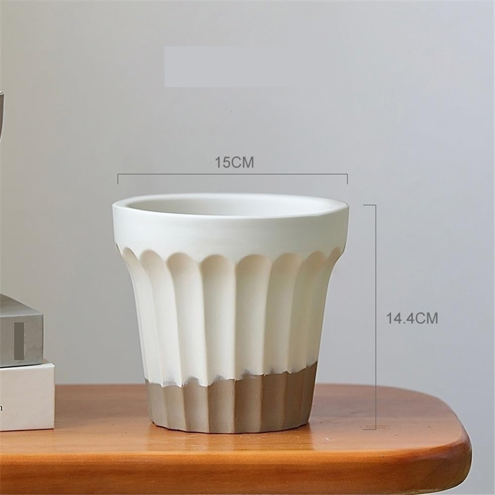 Doniczki Ceramiczna Doniczka Nordic Mieszany Kolor Gruba Ceramika Kreatywny Dom Wysokiej klasy Doniczka Ceramiczne Doniczki