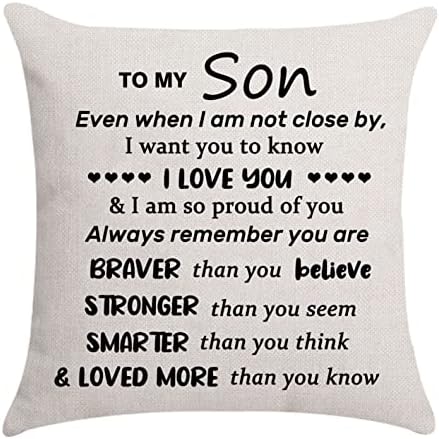 Niece Gifts from Auntie Uncle Niece Cushion Cover Throw Pillow Cover Niece Inspirational Gifts Birthday Gifts
