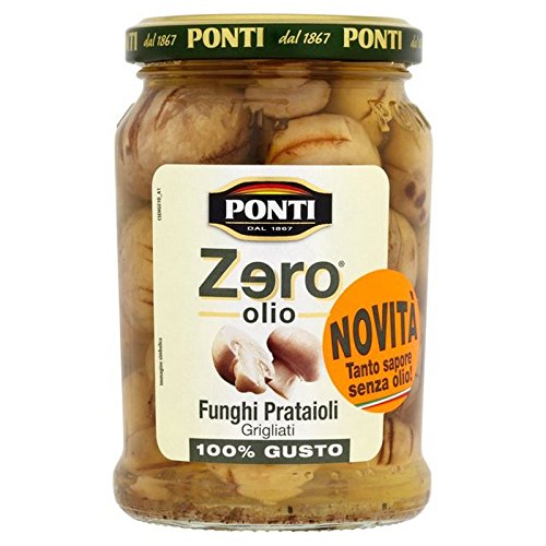 Ponti Zero Oil Grilled Champignon Mushrooms 314ml - (Ponti) �[���I�C���Ă��V�����s�j�I���}�b�V�����[��314�~�����b�g�� [���s�A���i]