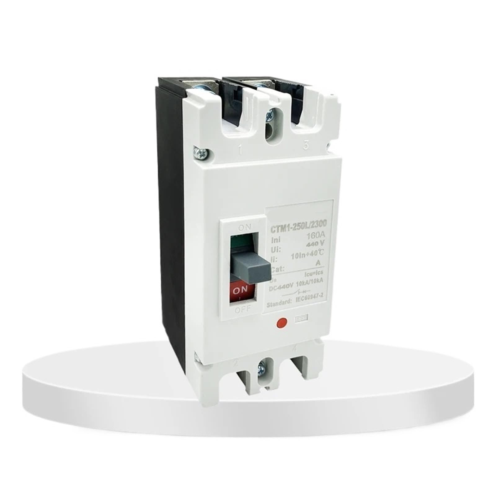 Batterie à courant élevé PV sécurisée par le disjoncteur CTM1-250 500V dans votre maison autonome