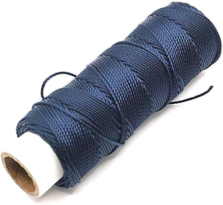 Bimo MBT No. 5 98.4 ft (30 m) Roll Light Gray Bond Processing Thread 98.4 ft (30 m) Parallel Winding Sewing Thread for Hand Sewing and Sewing Machines