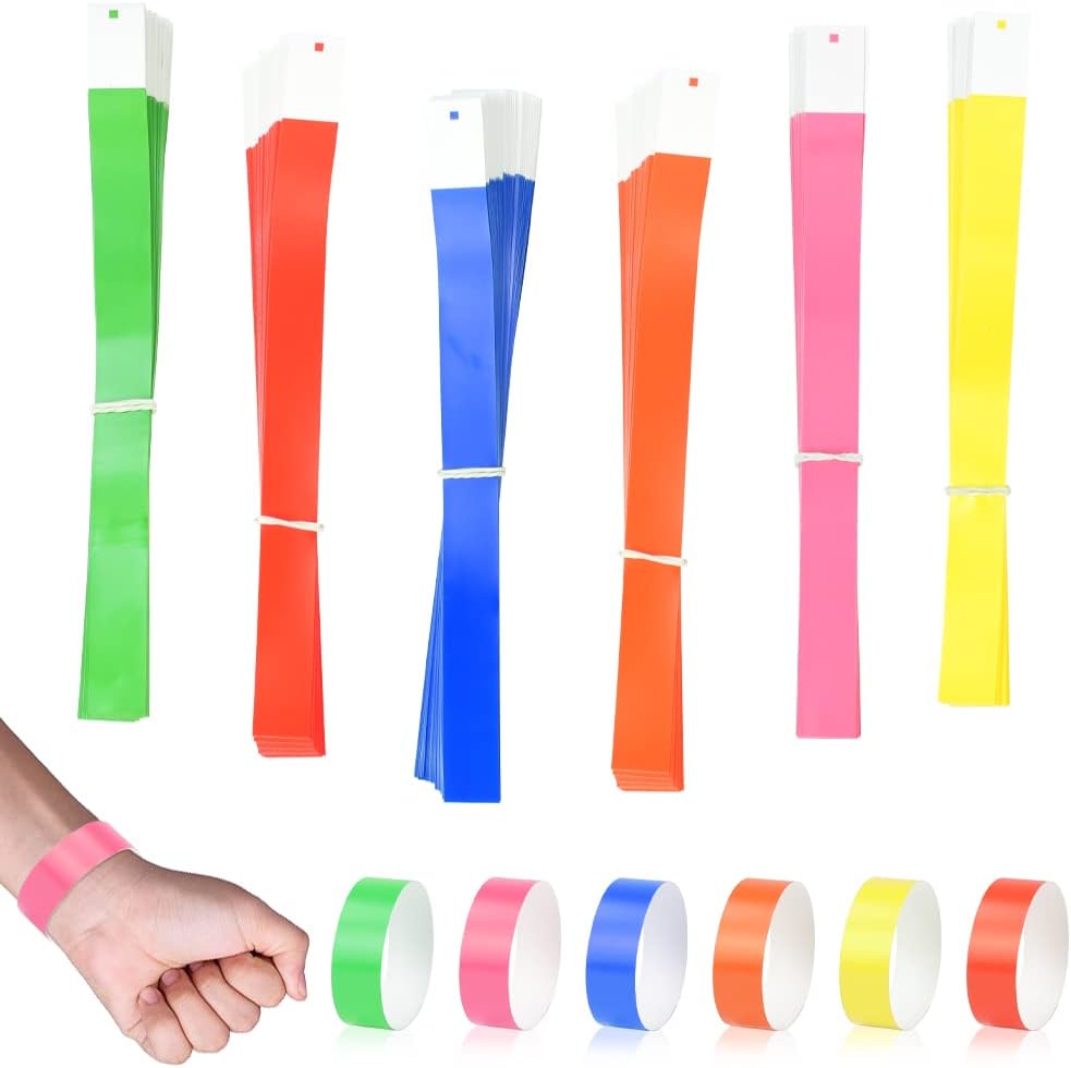 WYNOTT 600 Paper Wristbands For Events Waterproof Paper Wristbands wynott-600-paper-wristbands-for-events-waterproof-paper-wristbands