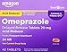 Amazon Basic Care Omeprazole Delayed Release Tablets 20 mg, Acid Reducer, Treats Frequent Heartburn, 42 Count (Pack of 1)