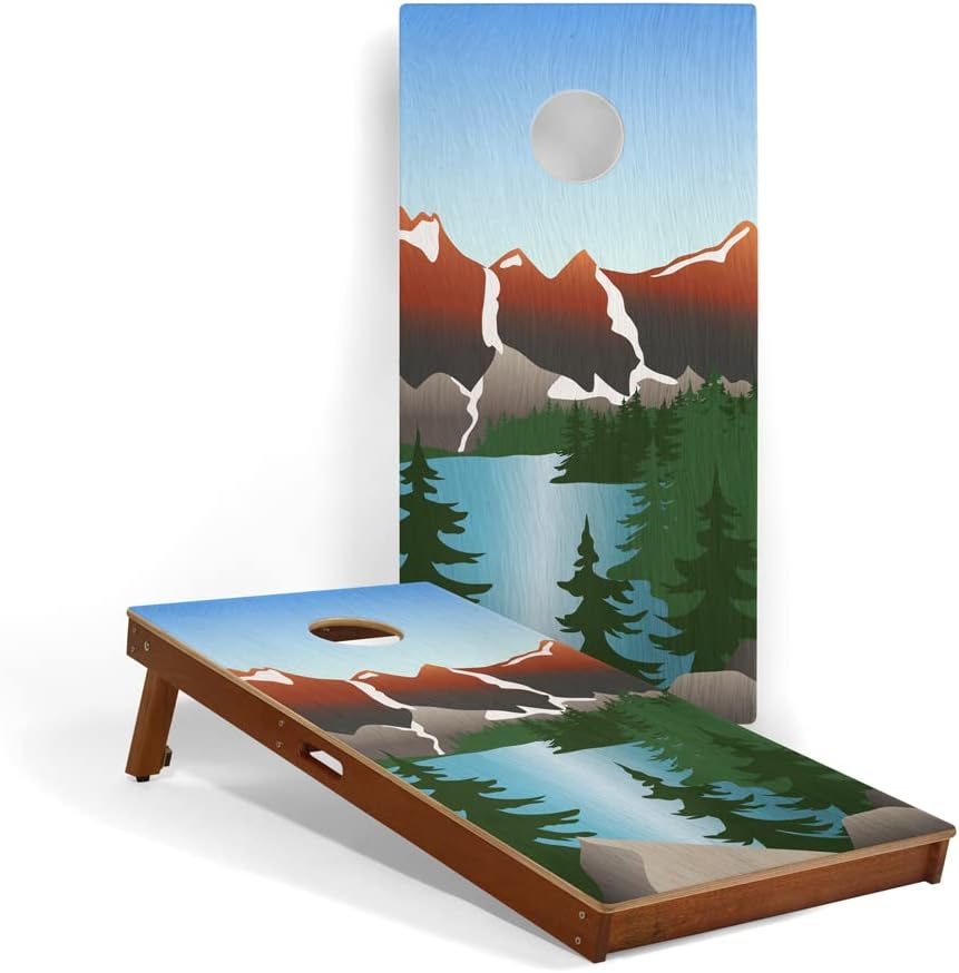 Elakai National Parks Series Premium Regulation Cornhole Boards 2x4