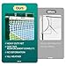 PROGOAL Professional Tennis Net 42FT Heavy Duty Double-Layer Nylon Net High Strength Non-Deforming Standard Replacement Tennis Net with 2 Fiberglass Dowels Compatible with All Standard Tennis Posts