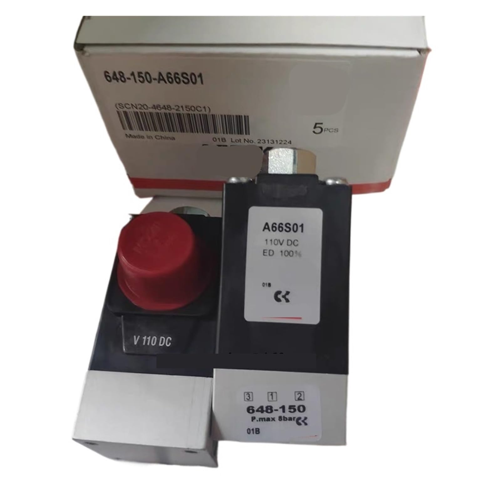 Électrovanne 648-150 DC110V haute stabilité mécanique 648-150-A66S01