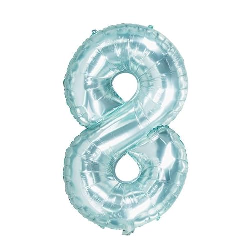 frontier balloon 誕生日 クリア ナンバー 飾り付け ナンバーバルーン ゼリー クリスタル ファンタジー シースルー シアー 半透明 スケルトン バルーン バースデー デコレーション 飾り 海 流行り 夏 風船 オシャレ 人気 (数字(8)