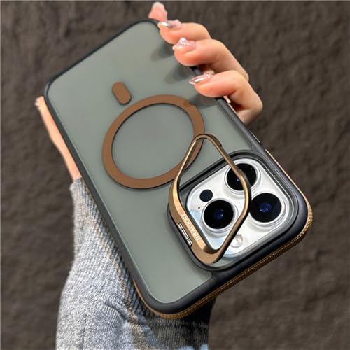 �}�O�l�b�g�������Y�z���_�[�X�^���h�t���d�b�P�[�X iPhone 12 13 14 15 16 Pro Max �J���[�o���p�[�v���e�N�^�[ �u���E�� iPhone 16�p