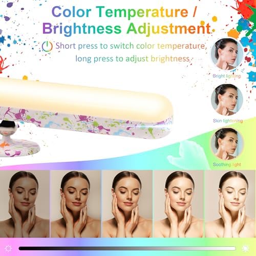 Benreom Rechargeable Wireless Vanity Light for Mirror, Magnetic LED Bar - 2