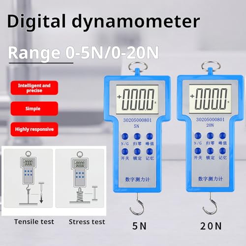 Dynamomètre numérique de force pour labo d'école et outils pédagogiques