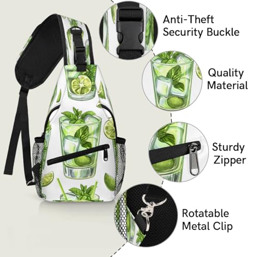 Bolso Cruzado Unisex para Mujer y Hombre Multifuncional miniatura 3