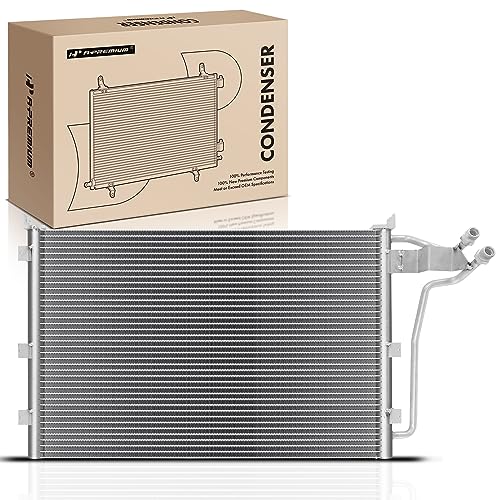 A-Premium Air Conditioning A/C Condenser Compatible with Chevrolet Corvette 1994-1996 V8 5.7L, Replace# 4557, 52463706