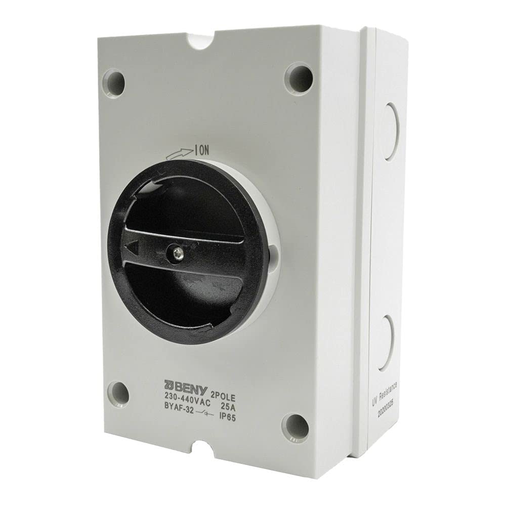 Buy AC 230V Isolator Switch for Solar Inverters Single Phase 32A Off