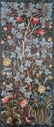 Miniatura 2 de Scarlet Quince dea001Vine por John Henry Dearle de punto de cruz, diseño de gráfico