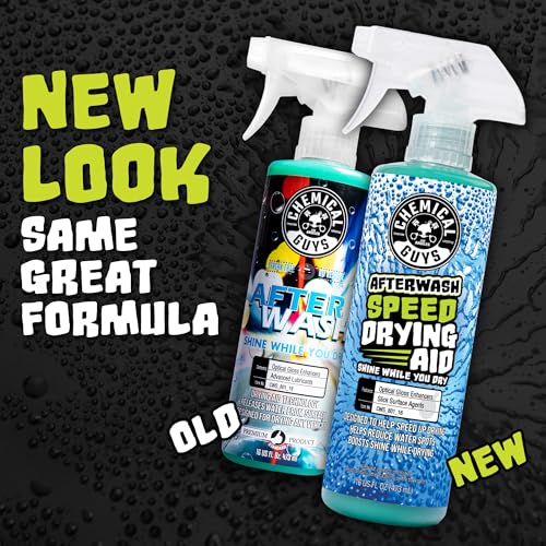 Chemical Guys After Wash Sprayable Gloss Boosting Car Wash Drying Aid - 16 oz Car Detailing Spray Helps Reduce Water Spots, Adds Shine, and Speeds Drying for Trucks, and Motorcycles