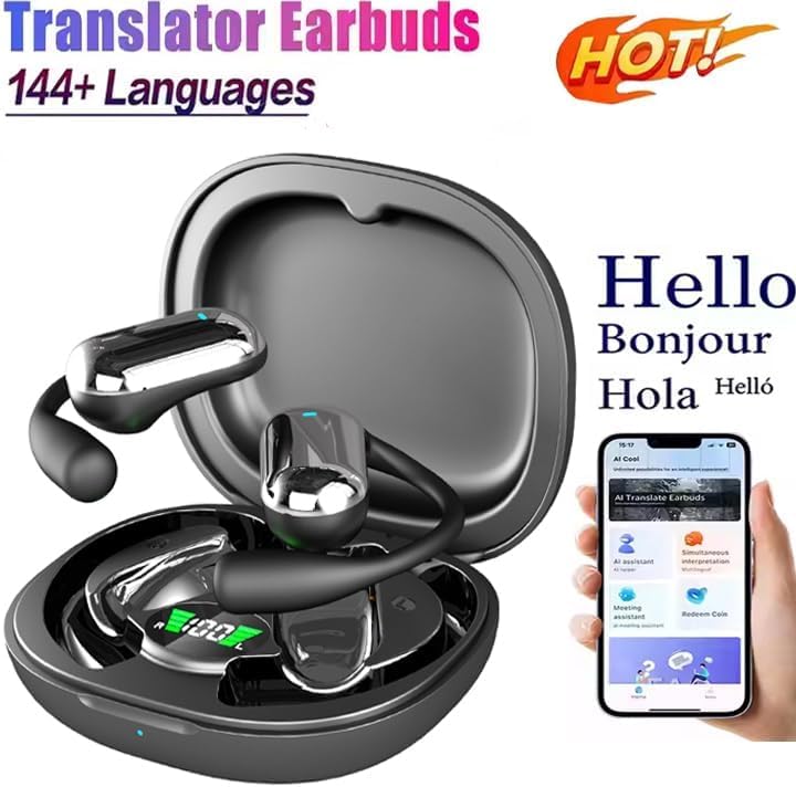 Amazon.com: Translation Earbuds Real Time 144 Languages Audifonos