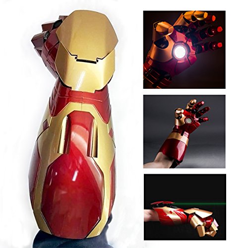 Gmasking Electronic MK42 Wearable Arc FX Wrist Armor Gauntlet 1:1 Props Replica Gmasking Electronic MK42 Wearable Arc FX Wrist Armor Gauntlet 1:1 Props Replica