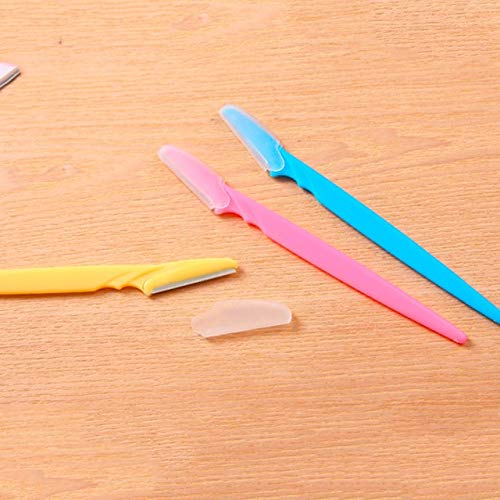 Buy RVS 3Pcs/Set Eyebrow Razor Eyebrow Trimmer Facial Hair Remover Armpit Blade Shaver Online at