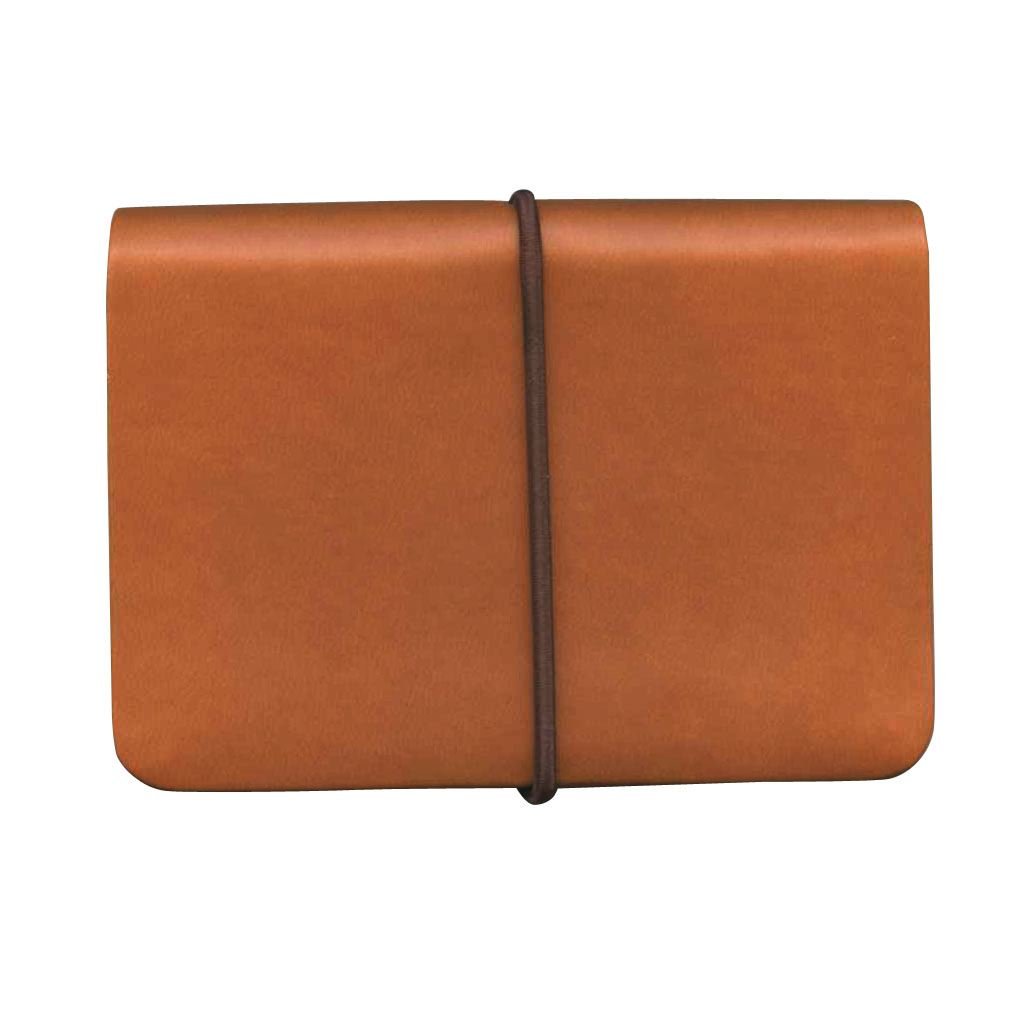 Porte-carte PAVO marron DF074-BR compact anti-déformation de poche