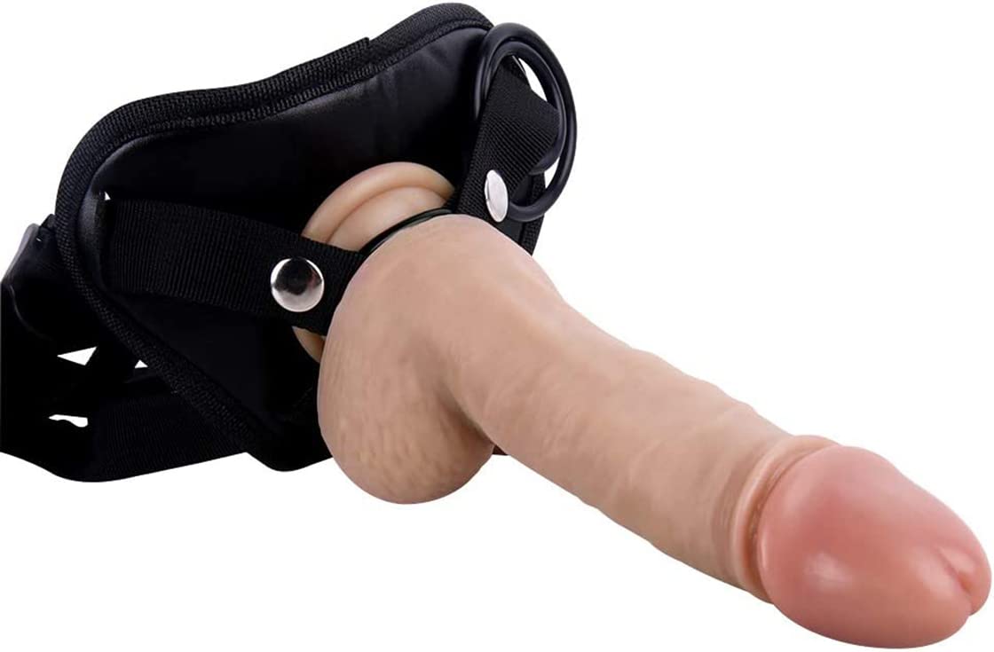 20cm Dìdó Indóssabile Strápon Uoṁo Donņe Per Donņe Con Ciņturon Portatile Piccolo Silicone Pe Finto Per Donne Fll Uomo Ral Sssle