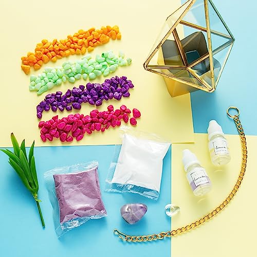 DIY Crystal Terrarium, Terrarium Kit, DIY Terrarium Kit, Kids Terrarium Kit