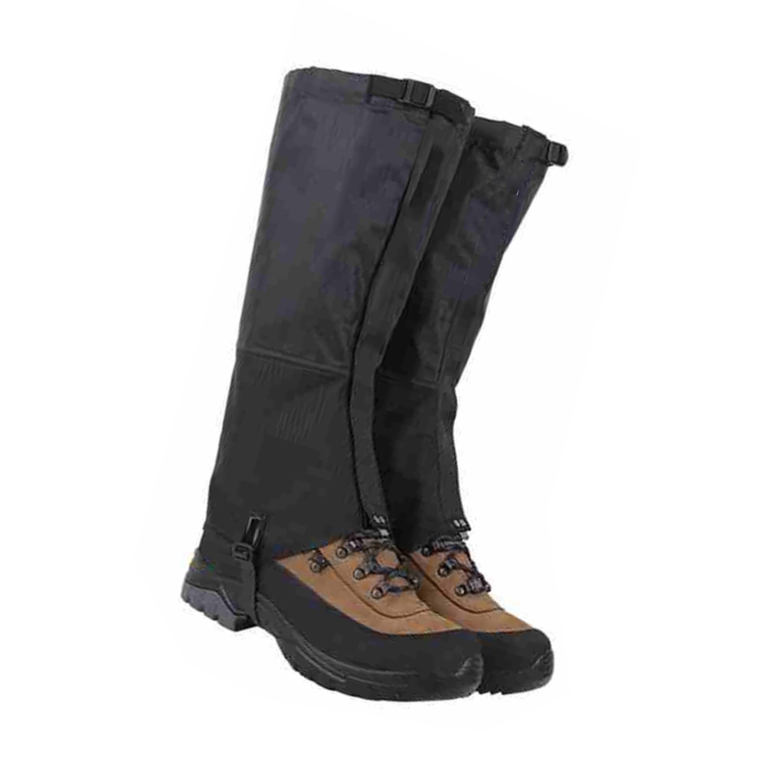 Polainas Al Aire Libre con Correa De Pie De TPU Ajustable,Polainas Portátiles For Botas De Nieve,para Escalada Caza Senderismo