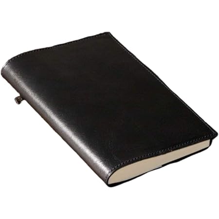 Amazon ブックカバー 新書サイズ 本革 7色展開 レザー おしゃれ 新書 カバー 革 ビジネスレザーファクトリー ブラック ブックカバー 文房具 オフィス用品