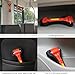 SZEOF Car Window Breaker,Glass Breaker,Car Window Breaker and Seatbelt Cutter,Multi-Functional Car Safety Hammer,Car Emergency Kit,4 Packs(Orange)…