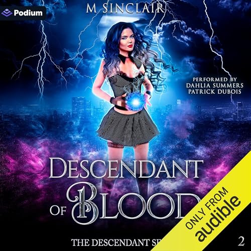Descendant of Blood Audiolivro Por M. Sinclair capa