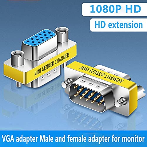 Adaptador VGA Macho a Hembra 2 unidades miniatura 4