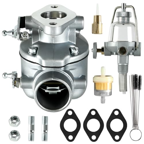 Carburetor and Fuel Sediment Bowl Compatible with Ford Tractor 2N 8N 9N 1939-1952 for 8N9510C-HD Marvel Schebler TSX33 TSX241A TSX241B TSX241C