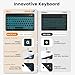 OYEEICE for iPad 9th Generation Case with Keyboard 10.2'' - 7 Color Backlit Wireless Keyboard Cover with Pencil Holder for iPad 9th/8th/7th Gen 10.2 inch, iPad Air 3rd Gen & iPad Pro 10.5