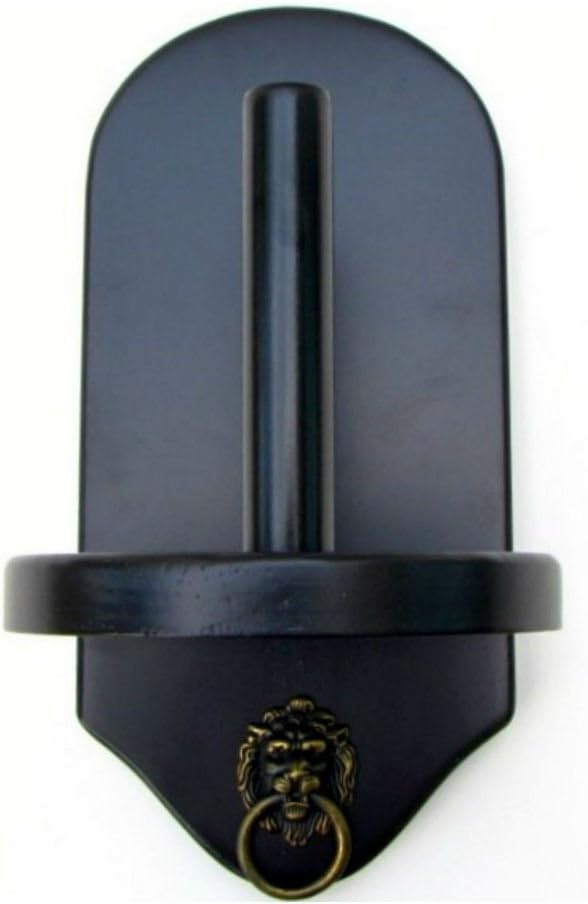 Wall Mount Pool Table Cone Chalk Holder Black W/O Chalk