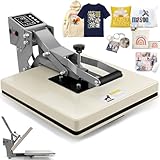 Whubefy Heat Press 15x15 Slide...