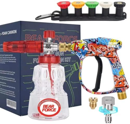 Amazon.com: BEAR FORCE Pressure Washer Spray Gun Power Washer Short Gun ...
