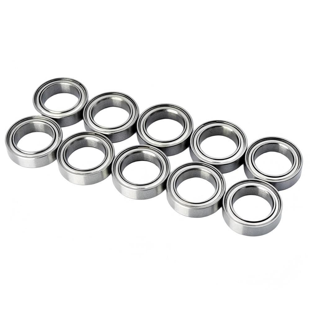 10 Uds. Rodamientos cerámicos híbridos de acero inoxidable en miniatura S6700ZZ