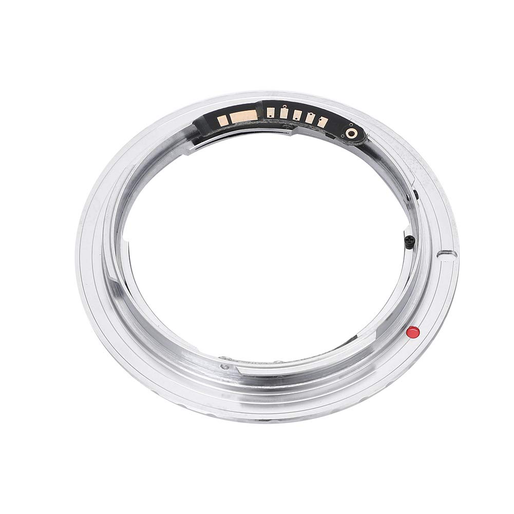 EBTOOLS Adaptador de Lente de Cámara PK-EOS con Contacto Eléctrico para Lente Pentax K para Cámaras Canon EOS, Accesorios para Lentes de Cámara