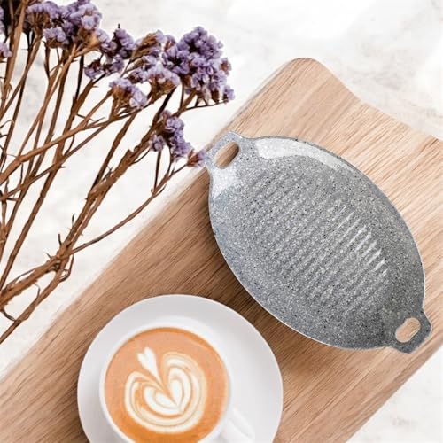 Image of Serving Platter | Melamine Snack Platter | Multi-Purpose Kitchen Serving Platter | Versatile Chip and Dip Tray for Snacks, Starters & Desserts | Lightweight & Dishwasher Safe | Set of 3 (GREY MARBLE)