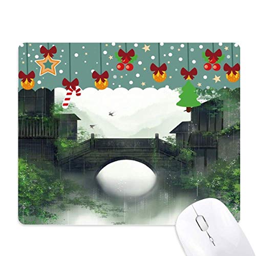 Tapis de souris aquarelle Southern Season en caoutchouc antidérapant pour bureau