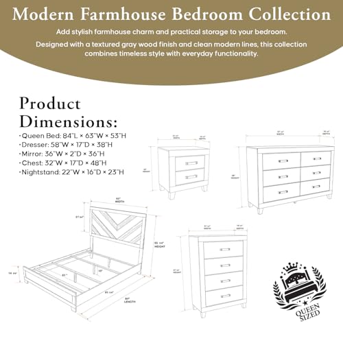 Luxury Bedroom Furniture Set Queen