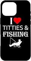 Vista 19 de I Love Tits and Fishing Funny Fisherman Gift Case for iPhone 17