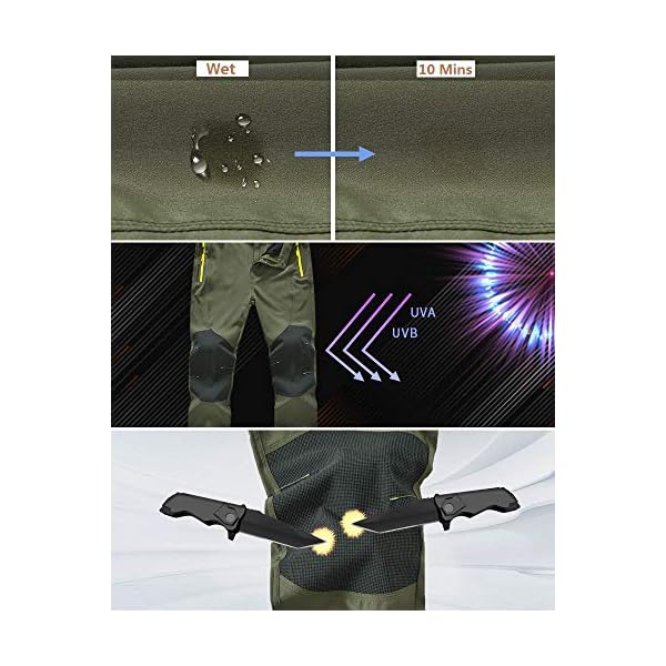 Womens-Outdoor-Lightweight-Quick-Dry-Hiking-Pants-Sportswear-Cargo-Zipper-Pockets-with-Belt Satankud Women's Outdoor Lightweight Quick Dry Hiking Pants Sportswear Cargo Zipper Pockets with Belt Thin Black M-30W